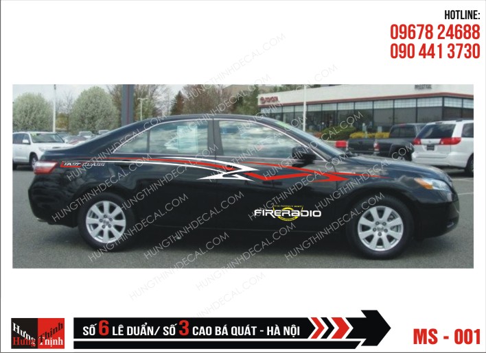 Tem Xe ô tô 4 chỗ - 001