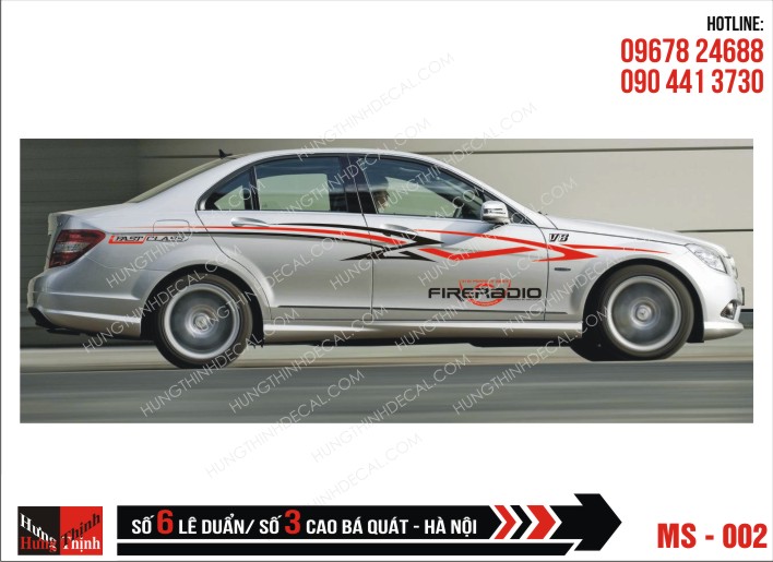 Tem Xe ô tô 4 chỗ - 002