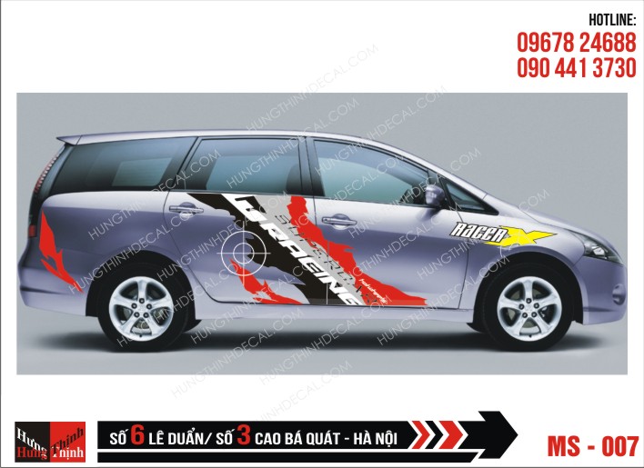 Tem Xe Ô Tô 7 Chỗ - 007