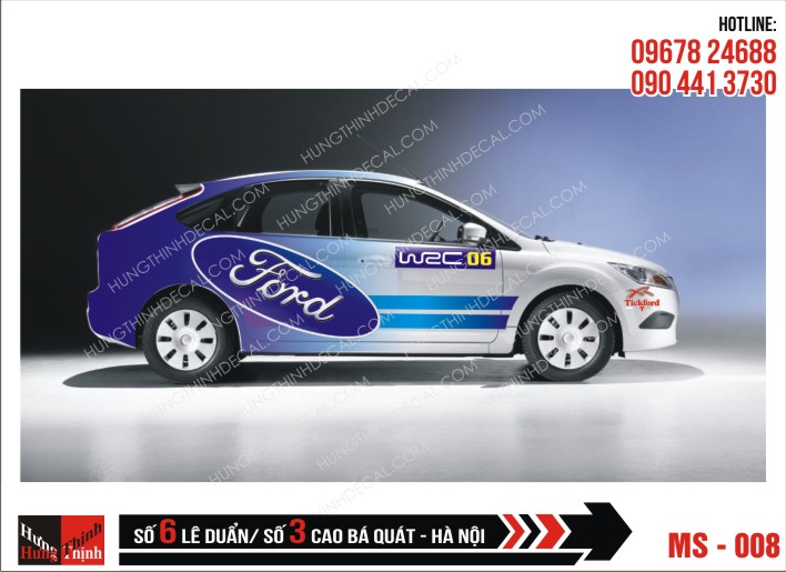 Tem Xe ô tô 4 chỗ - 008