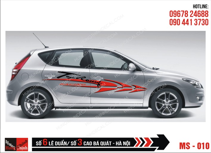 Tem Xe Ô Tô 7 Chỗ - 010