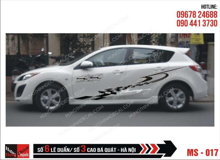 Tem Xe ô tô 4 chỗ - 017