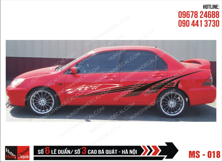 Tem Xe ô tô 4 chỗ - 018