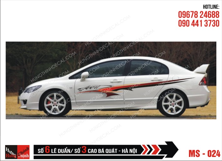 Tem Xe ô tô 4 chỗ - 024