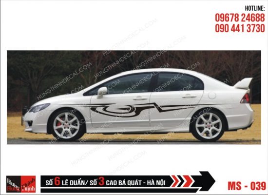 Tem Xe ô tô 4 chỗ - 039