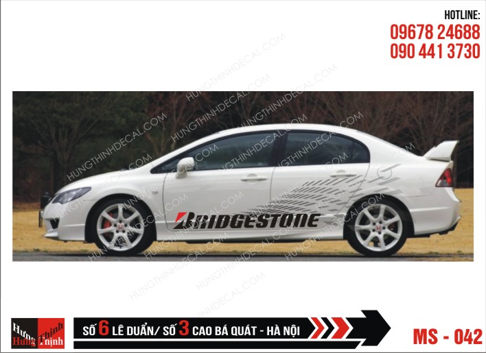 Tem Xe ô tô 4 chỗ - 042