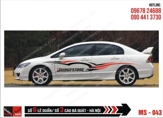 Tem Xe ô tô 4 chỗ - 043