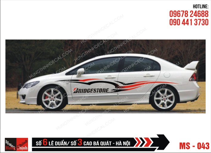 Tem Xe ô tô 4 chỗ - 043