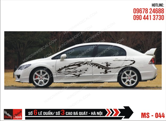 Tem Xe ô tô 4 chỗ - 044