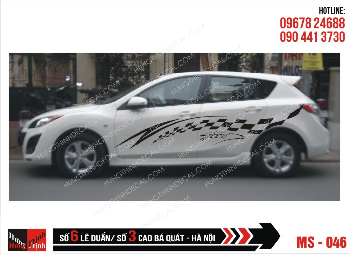 Tem Xe ô tô 4 chỗ - 046