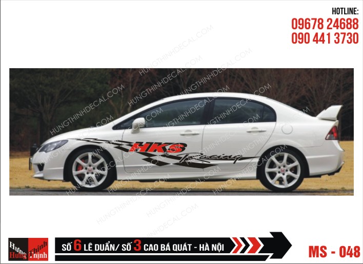 Tem Xe ô tô 4 chỗ - 048