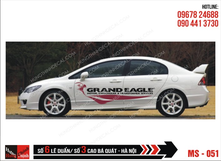 Tem Xe ô tô 4 chỗ - 051