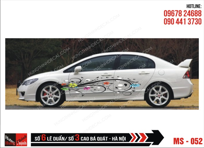 Tem Xe ô tô 4 chỗ - 052