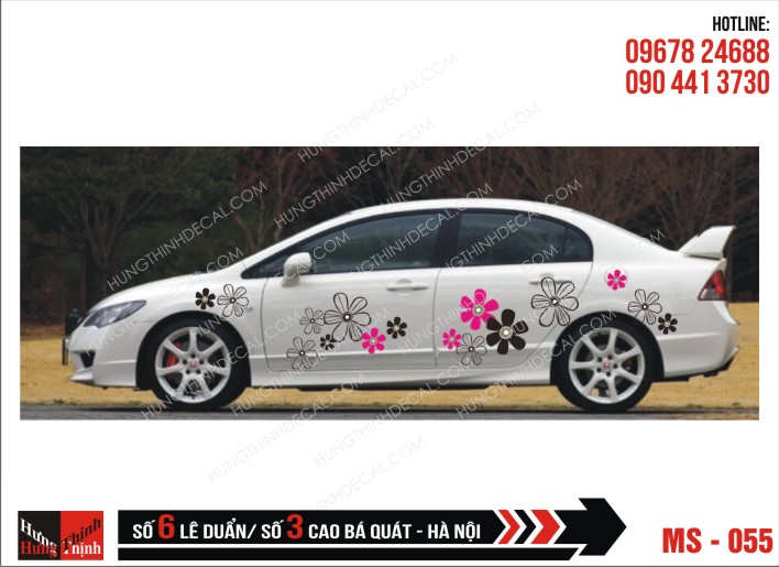 Tem Xe ô tô 4 chỗ - 055