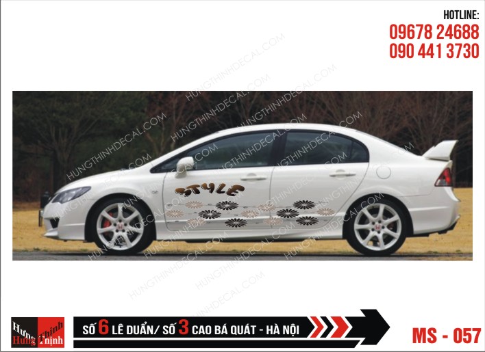 Tem Xe ô tô 4 chỗ - 057