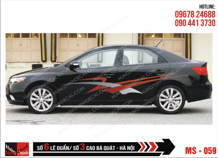 Tem Xe ô tô 4 chỗ - 059