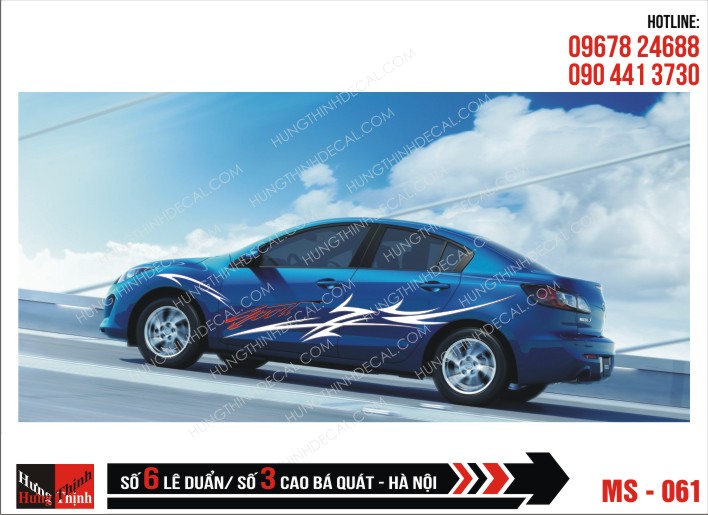 Tem Xe ô tô 4 chỗ - 061