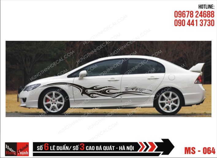 Tem Xe ô tô 4 chỗ - 064