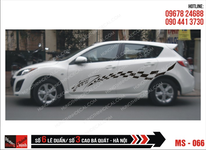 Tem Xe ô tô 4 chỗ - 066