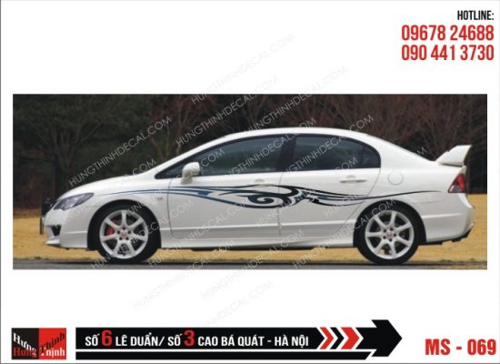 Tem Xe ô tô 4 chỗ - 069