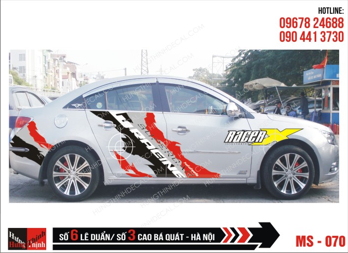 Tem Xe ô tô 4 chỗ - 070