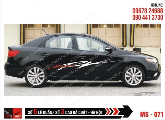 Tem Xe ô tô 4 chỗ - 071