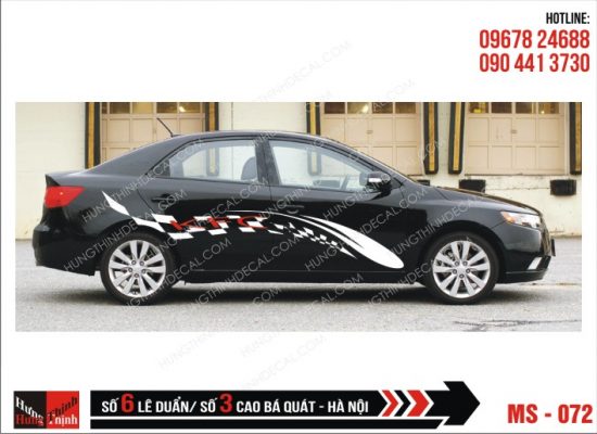 Tem Xe ô tô 4 chỗ - 072