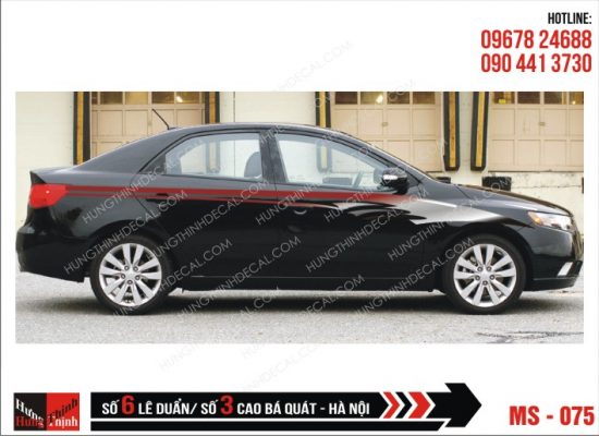 Tem Xe ô tô 4 chỗ - 075