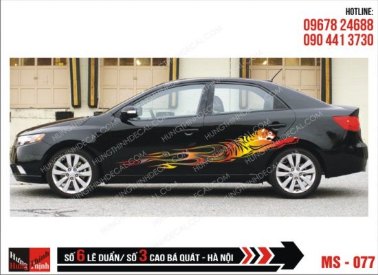 Tem Xe ô tô 4 chỗ - 077