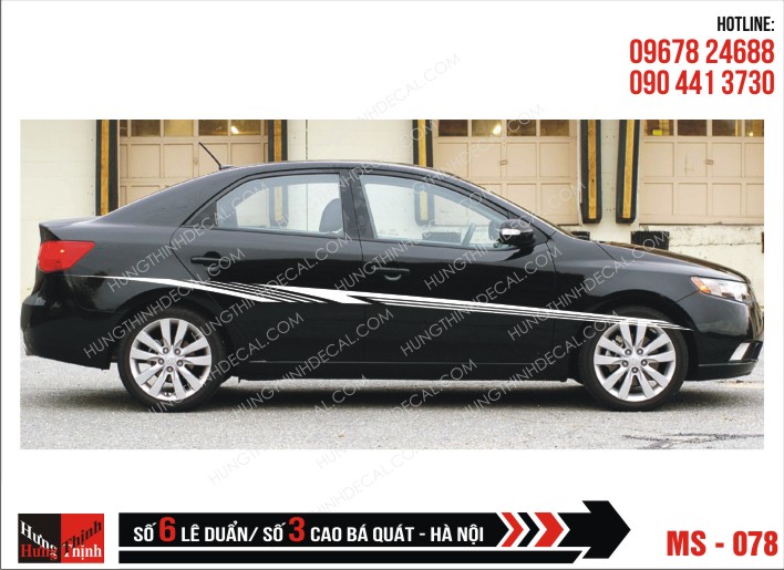 Tem Xe ô tô 4 chỗ - 078