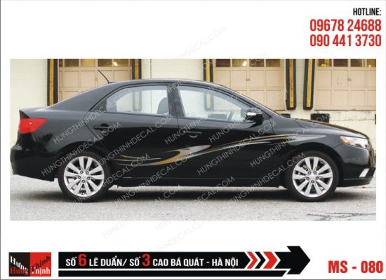 Tem Xe ô tô 4 chỗ - 080