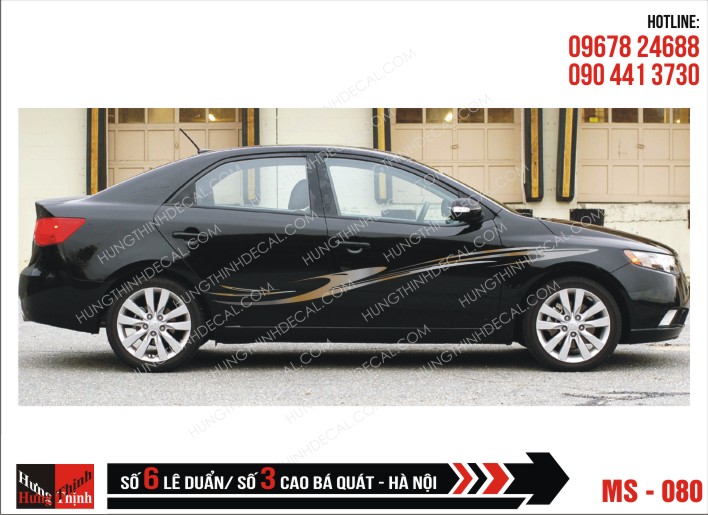 Tem Xe ô tô 4 chỗ - 080