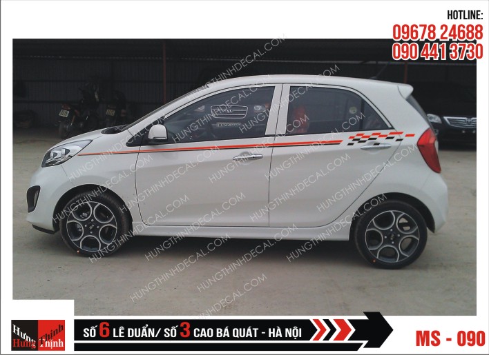 Tem Xe ô tô 4 chỗ - 090