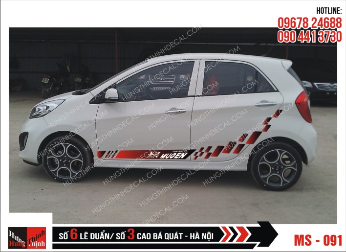 Tem Xe ô tô 4 chỗ - 091