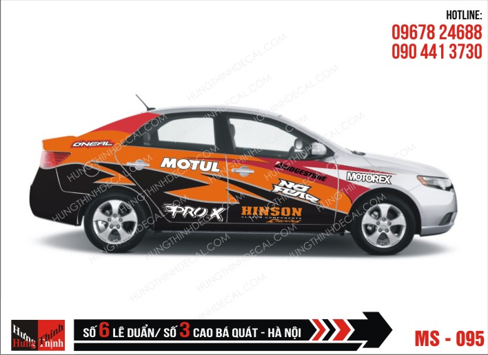 Tem Xe ô tô 4 chỗ – 095