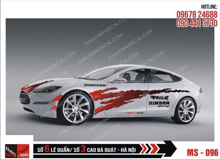 Tem Xe ô tô 4 chỗ – 096