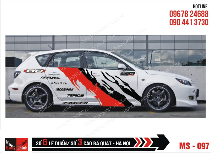 Tem Xe ô tô 4 chỗ – 097