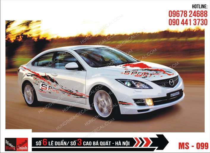 Tem Xe ô tô 4 chỗ – 099