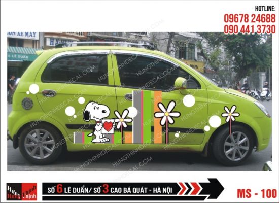 Tem Xe ô tô 4 chỗ – 100