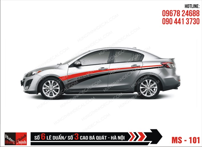 Tem Xe ô tô 4 chỗ – 101