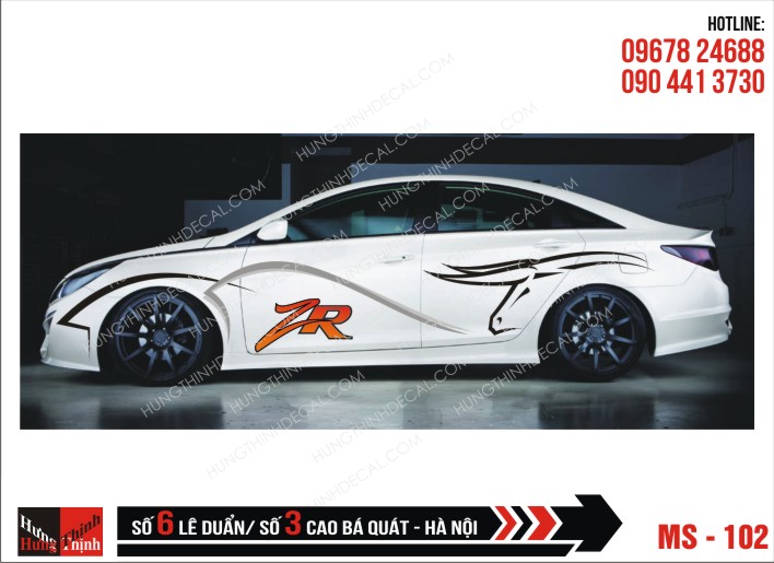 Tem Xe ô tô 4 chỗ – 102