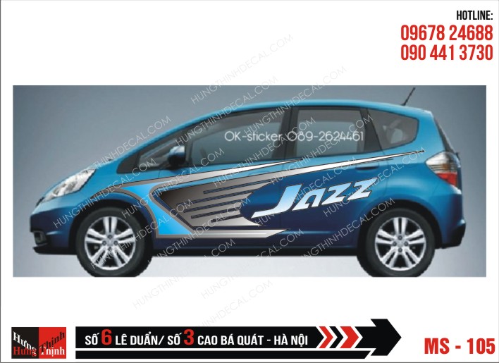 Tem Xe ô tô 4 chỗ – 105