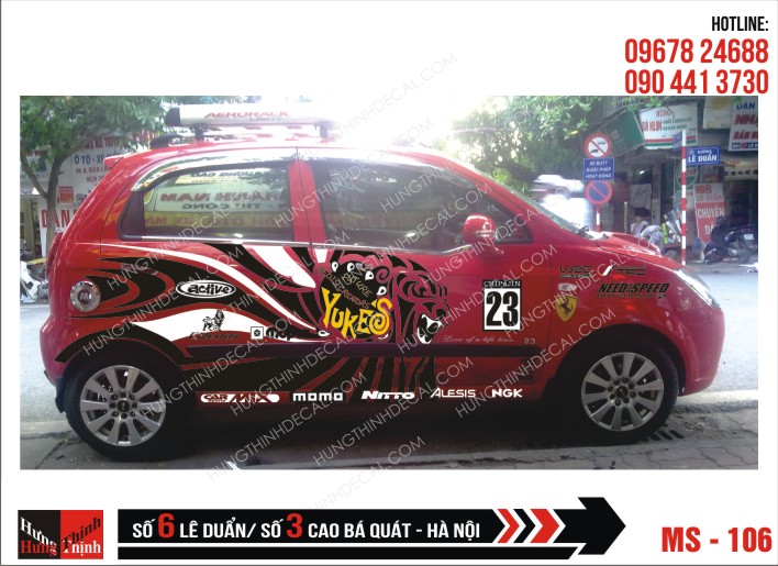 Tem Xe ô tô 4 chỗ – 106