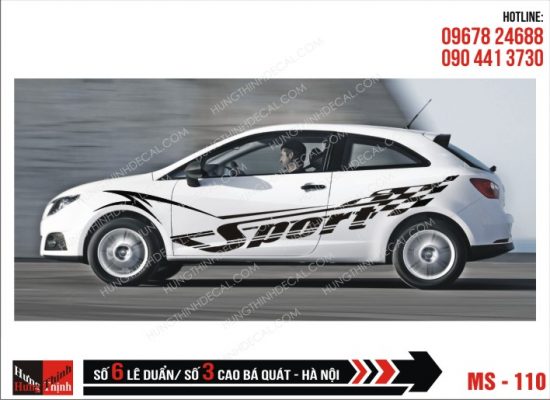 Tem Xe ô tô 4 chỗ – 110