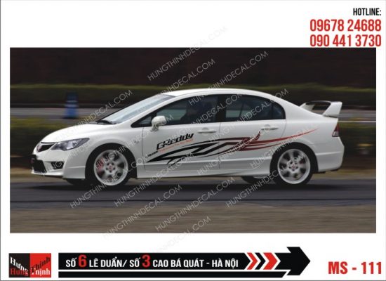 Tem Xe ô tô 4 chỗ – 111