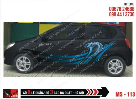 Tem Xe ô tô 4 chỗ – 113