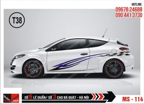 Tem Xe ô tô 4 chỗ – 114