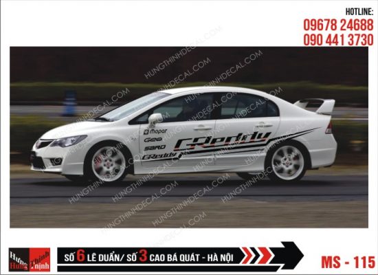 Tem Xe ô tô 4 chỗ – 115