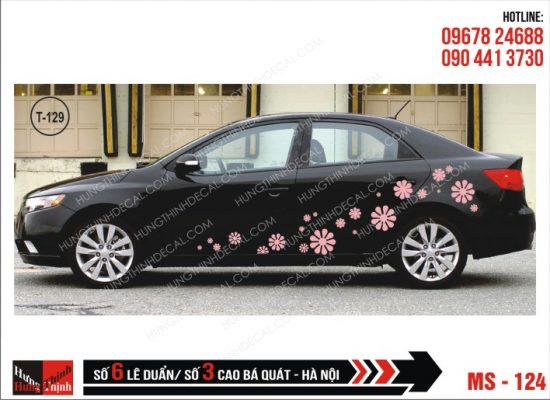 Tem Xe ô tô 4 chỗ – 124