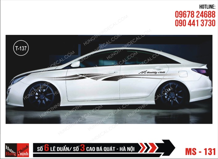 Tem Xe ô tô 4 chỗ – 131